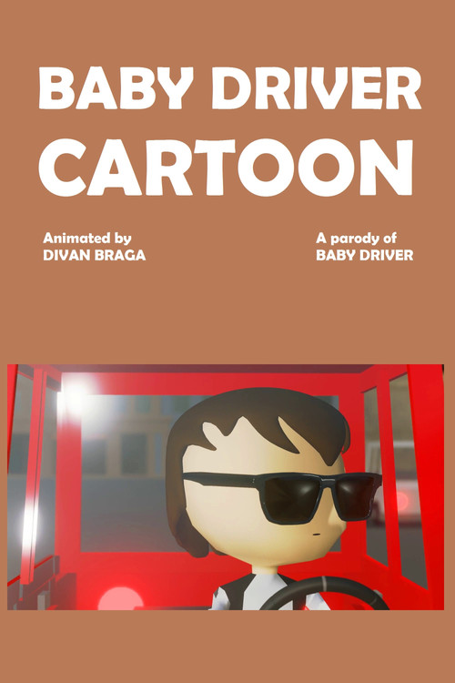 Baby Driver Cartoon - Bellbottoms постер