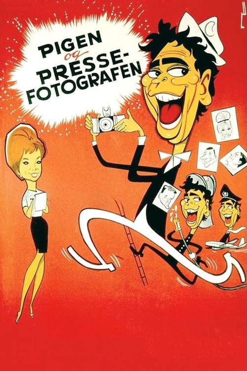 Pigen og pressefotografen постер