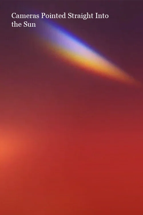 Cameras Pointed Straight into the Sun постер