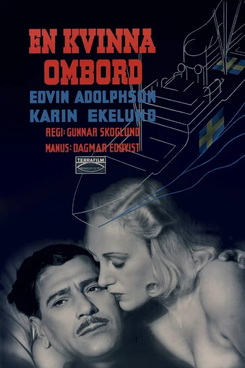 En kvinna ombord постер