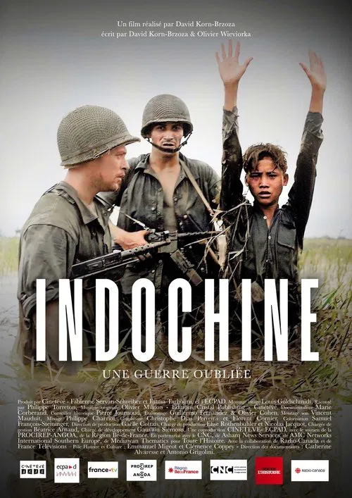 Indochine, une guerre oubliée постер
