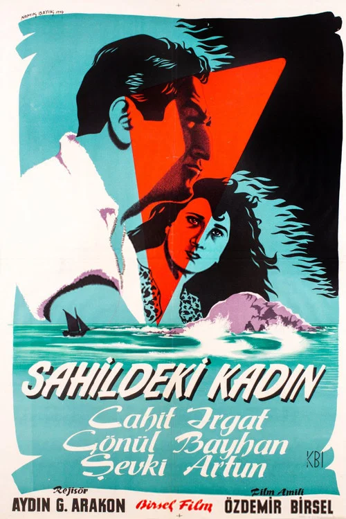 Sahildeki Kadın постер