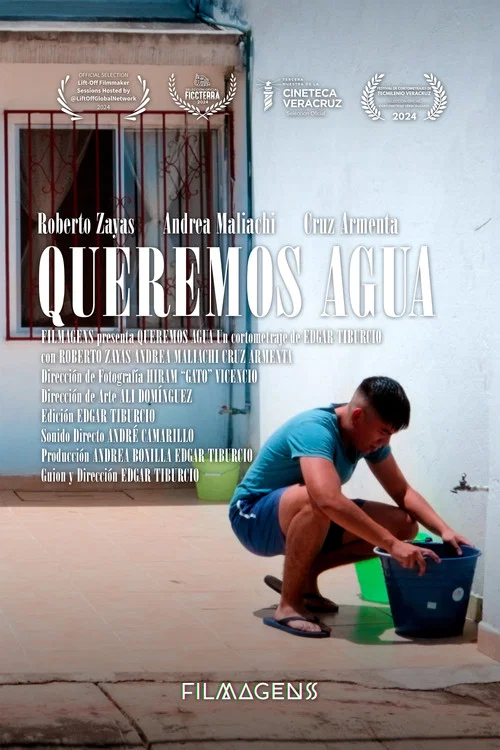 Queremos Agua постер