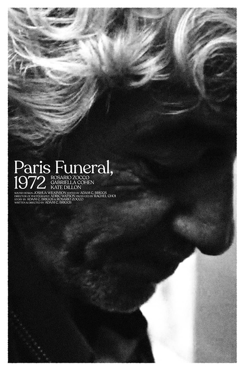 Paris Funeral, 1972 постер