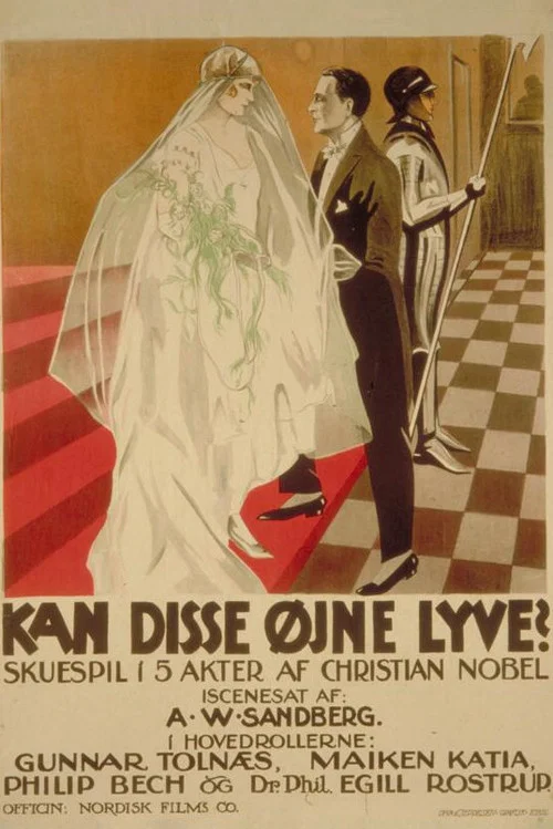 Kan disse Øjne lyve? постер