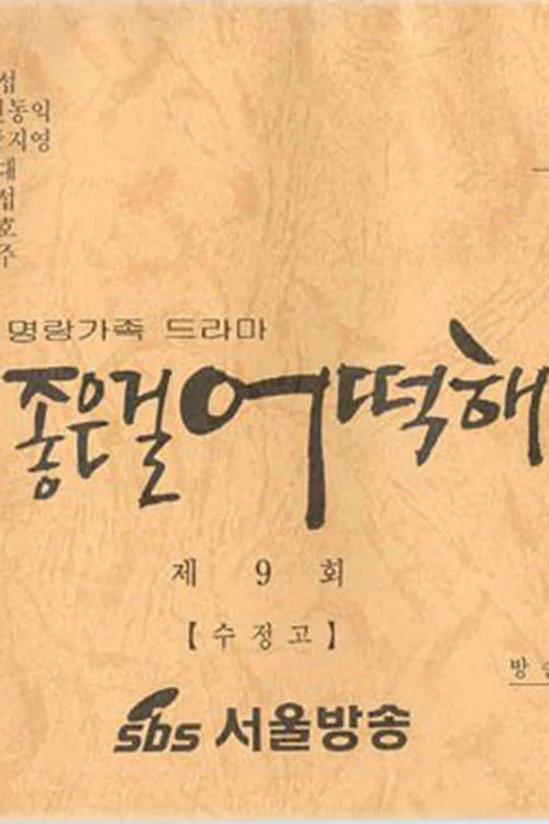 좋은걸 어떡해 постер