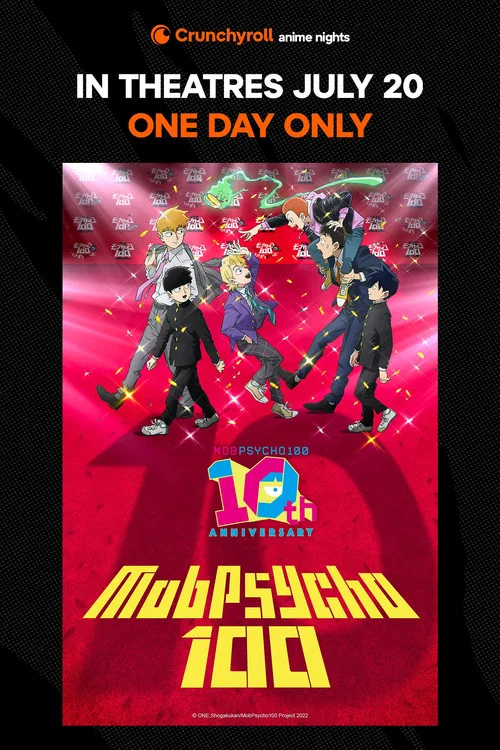 Mob Psycho 100 Celebrates Its 10th Anniversary постер