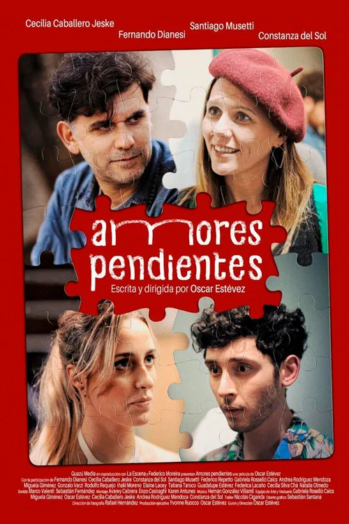 Amores pendientes постер