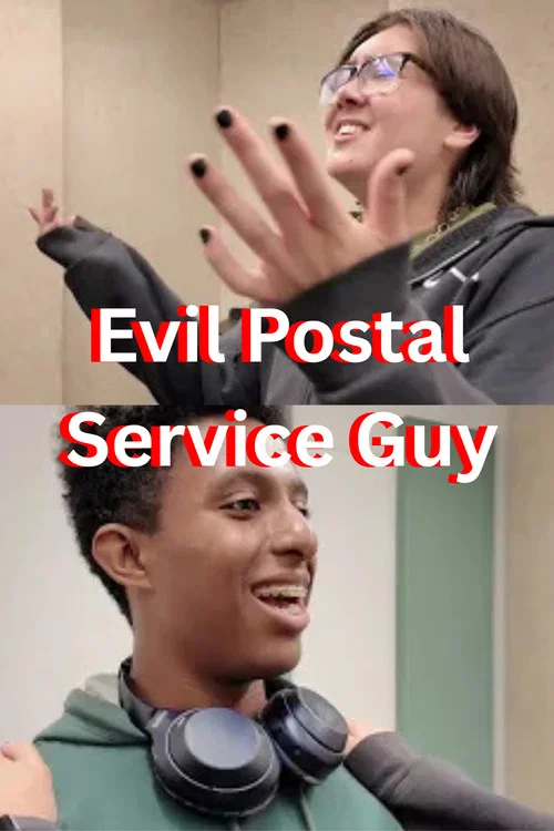 Evil Postal Service Guy постер