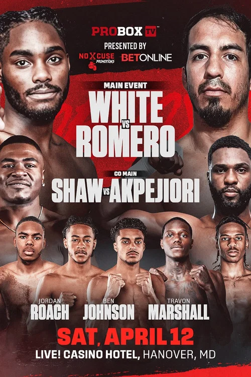 Jordan White vs. Jose Matias Romero постер