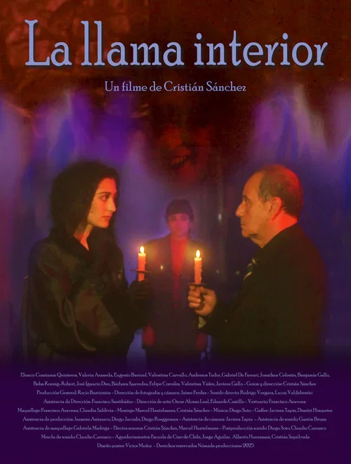 La llama interior постер