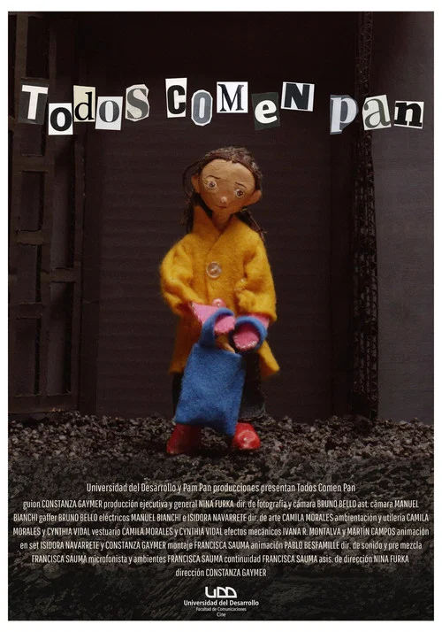 Todos comen pan постер