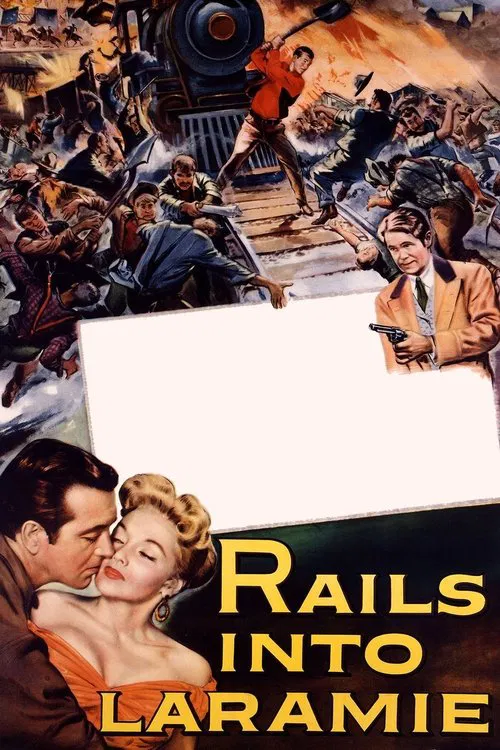 Rails Into Laramie постер
