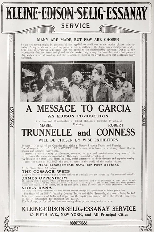 A Message to Garcia постер