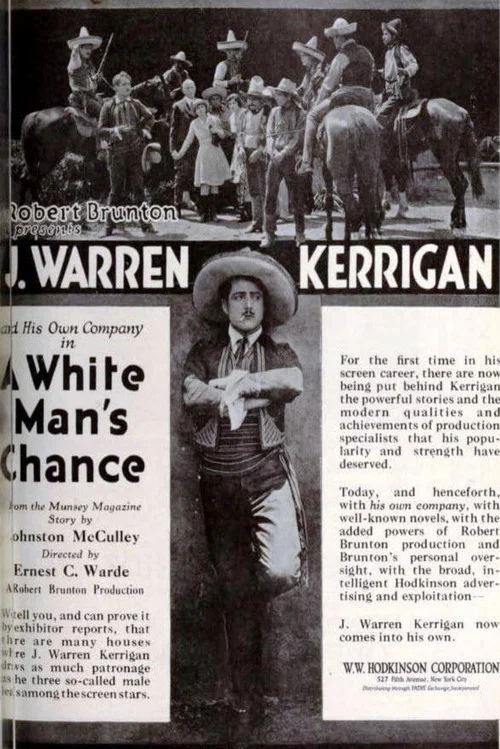 A White Man's Chance постер