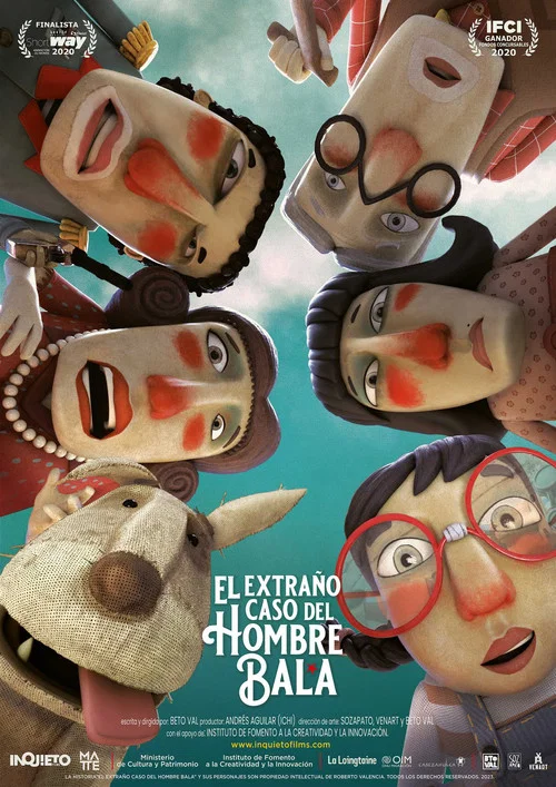 El extraño caso del Hombre Bala постер
