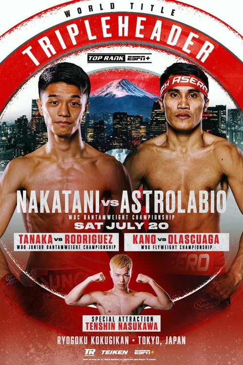 Junto Nakatani vs. Vincent Astrolabio постер