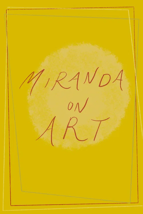 Miranda On Art постер