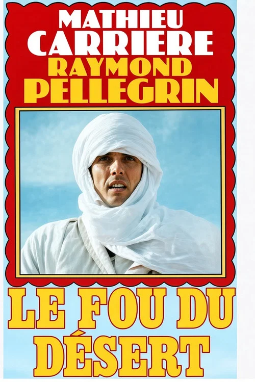 Le fou du désert постер