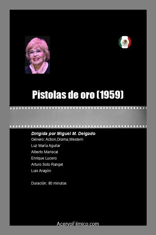 Pistolas de oro постер