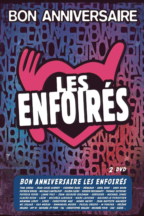 Les Enfoirés 2014 - Bon anniversaire Les Enfoirés постер