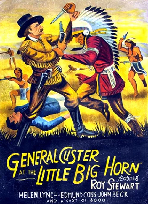General Custer at the Little Big Horn постер