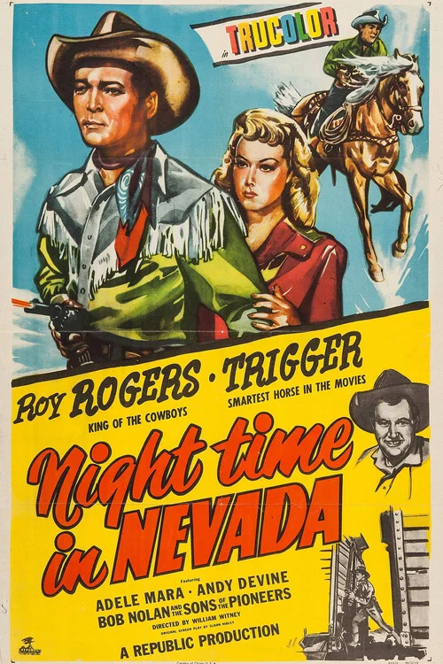 Night Time in Nevada постер