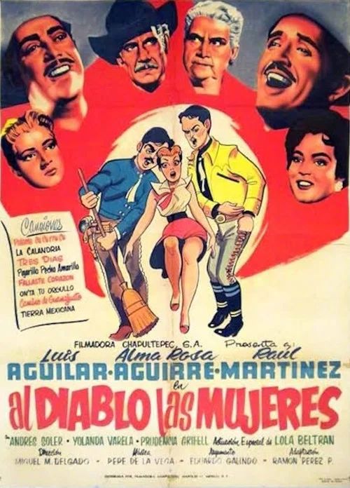 Al diablo las mujeres постер