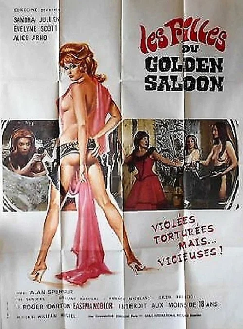 Les Filles du Golden Saloon постер