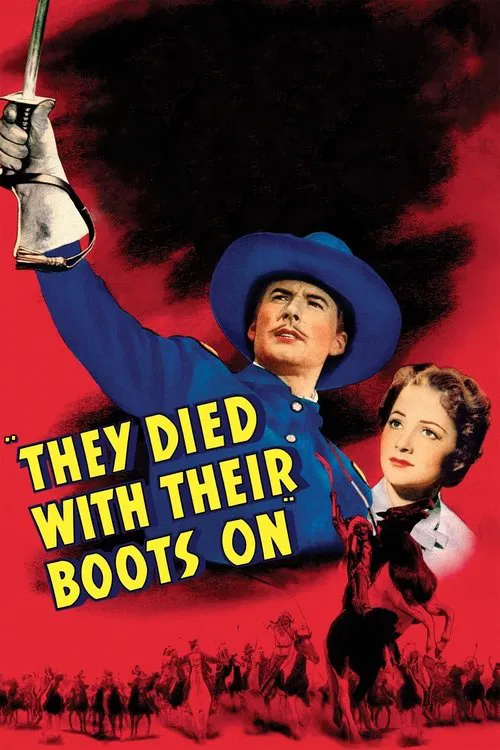 They Died with Their Boots On постер
