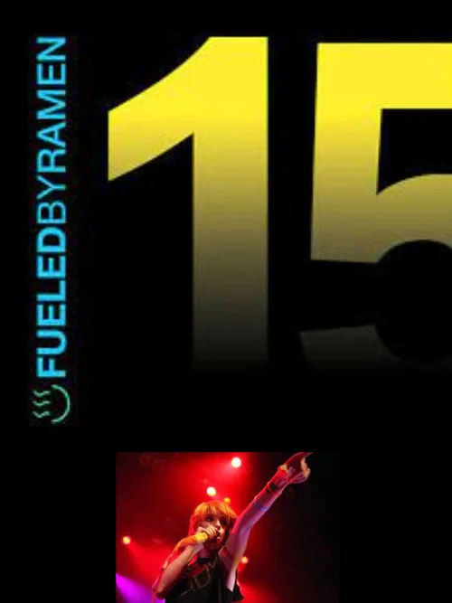 Paramore - Fueled By Ramen 15th Anniversary постер