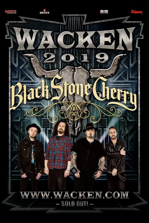 Black Stone Cherry - Wacken Open Air 2019 постер