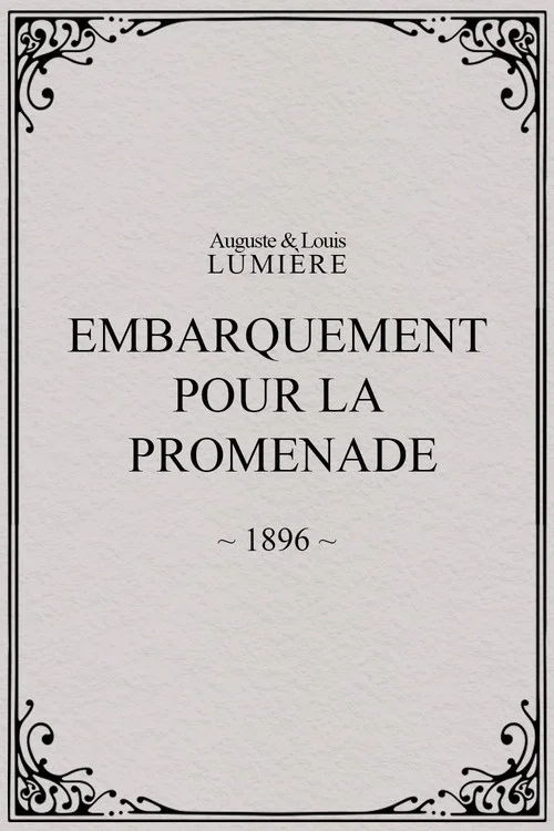 Embarquement pour la promenade постер
