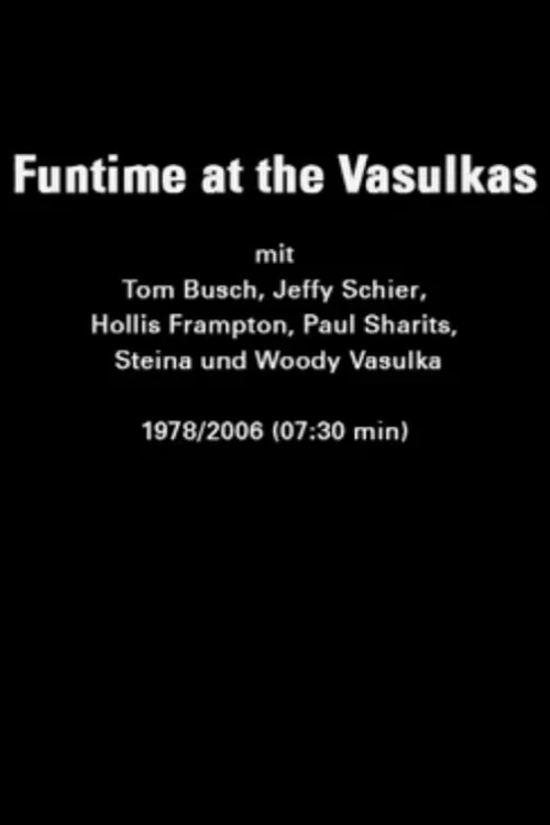 Funtime at the Vasulkas постер