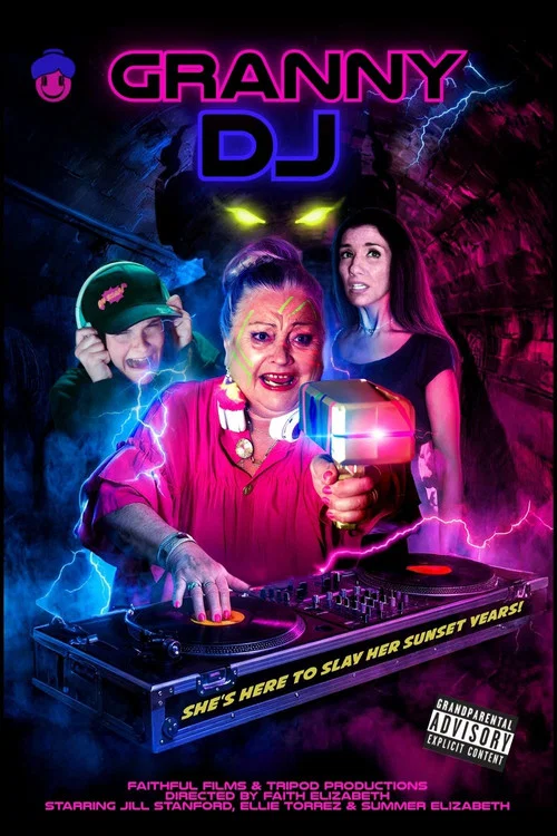 Granny DJ постер