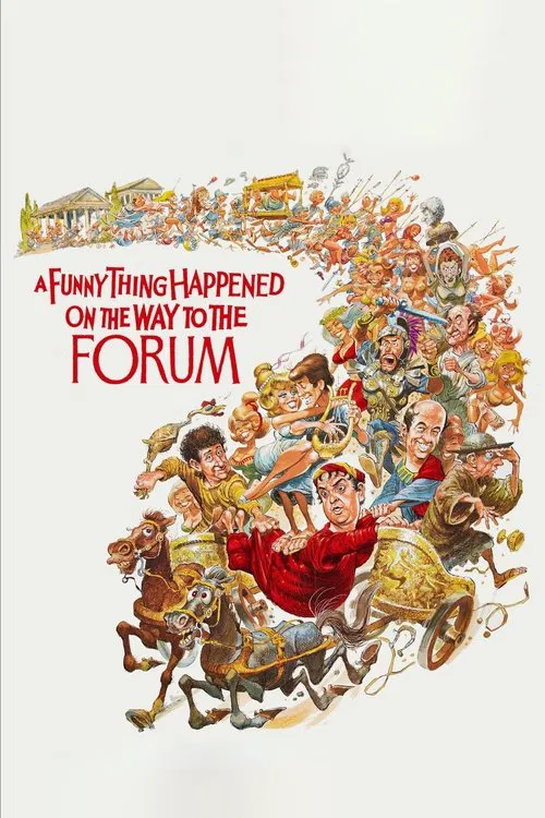 Смешное происшествие по дороге на Форум постер