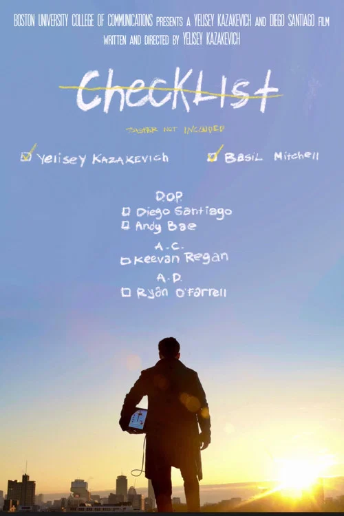 Checklist постер