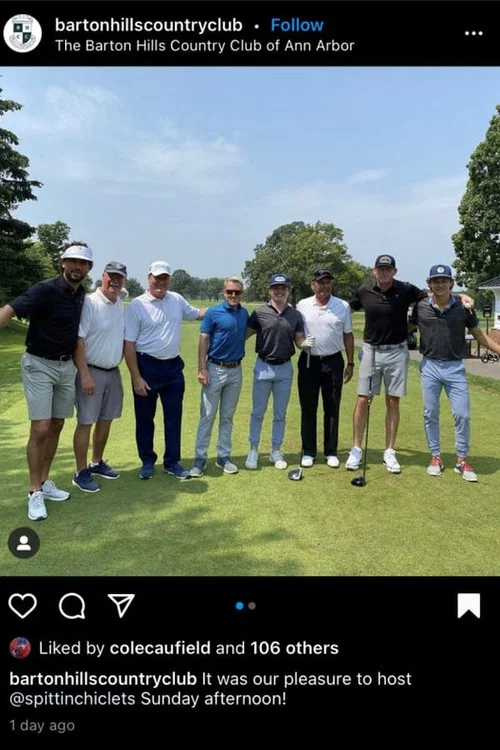 Sandbagger Invitational X with Cole Caufield and Trevor Zegras постер