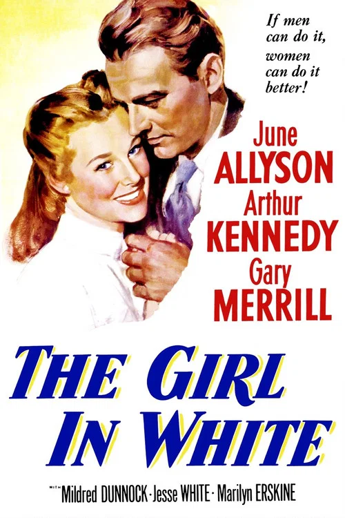The Girl in White постер