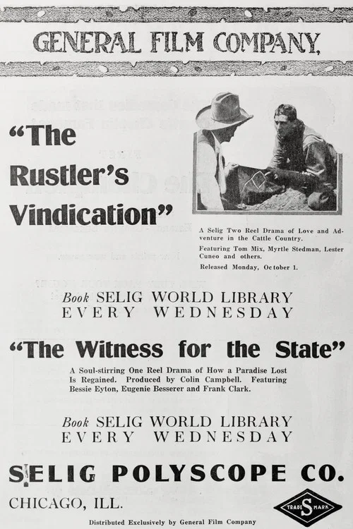 The Rustler's Vindication постер