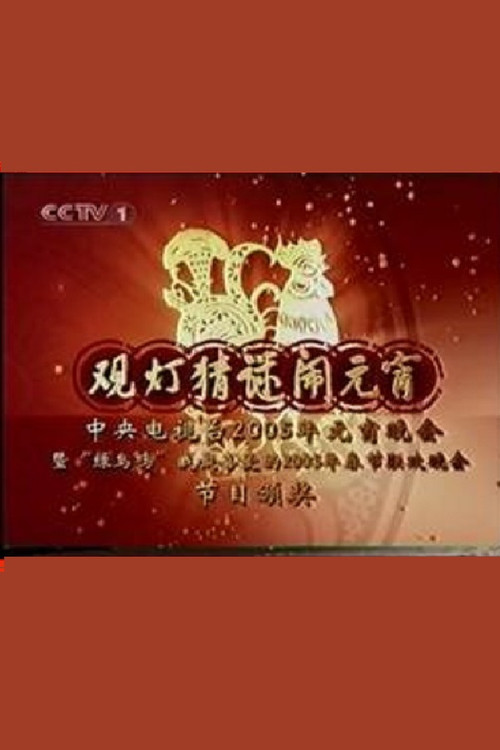 2005年中央电视台元宵晚会 постер