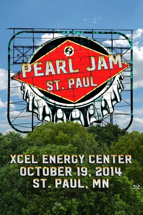 Pearl Jam: St. Paul 2014 постер