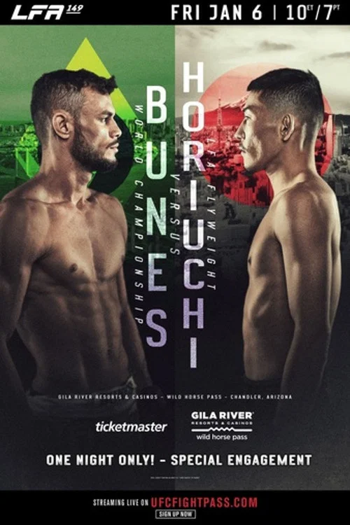 LFA 149: Bunes vs. Horiguchi постер