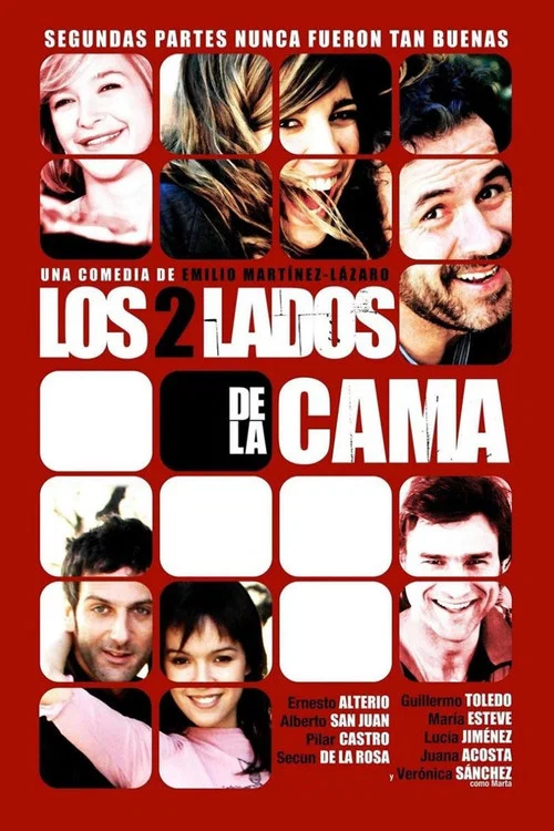 Los 2 lados de la cama постер