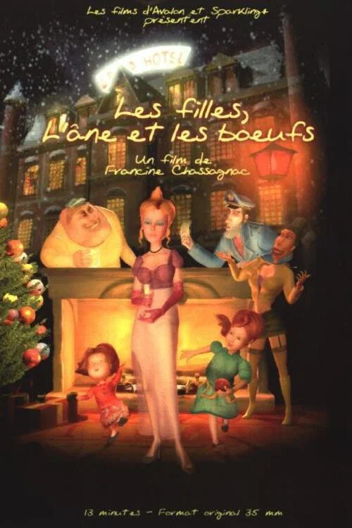 Les filles, l'âne et les boeufs постер
