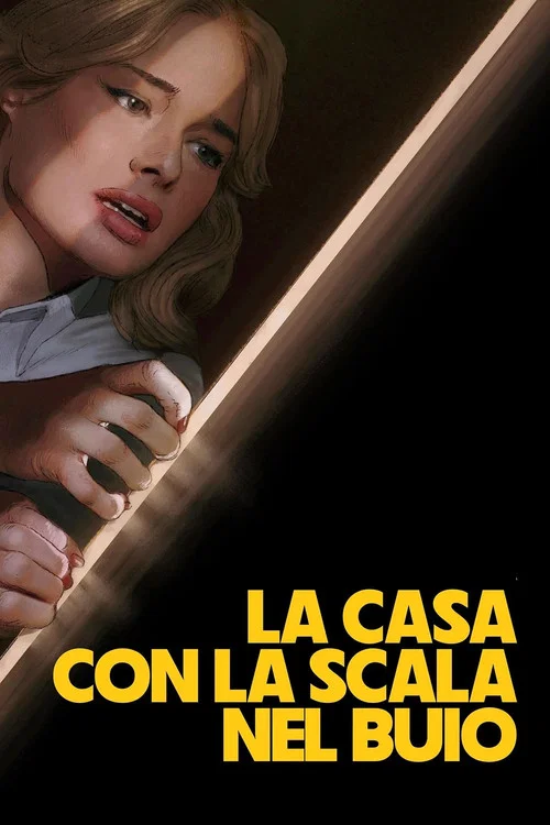 La casa con la scala nel buio постер
