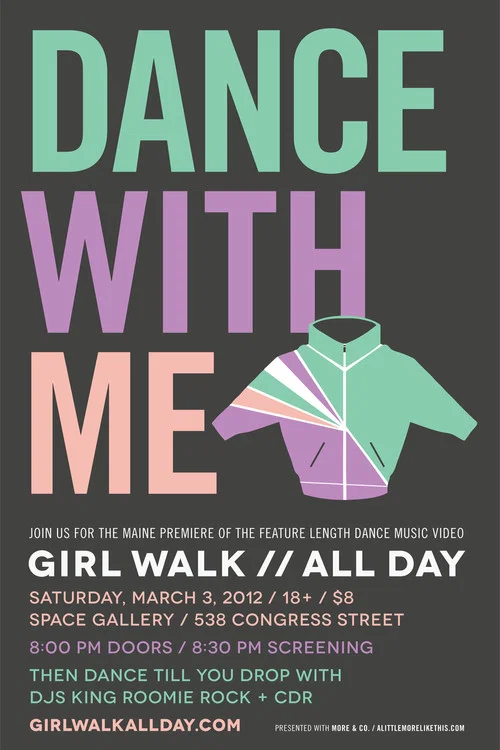 Girl Walk // All Day постер