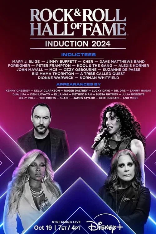 2024 Rock & Roll Hall of Fame Induction Ceremony постер