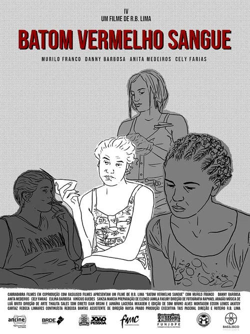 Batom vermelho sangue постер