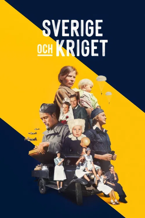 Sverige och kriget постер